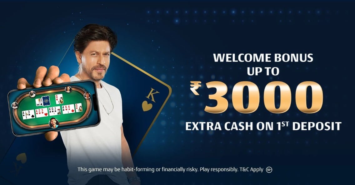 Get Welcome Rummy Bonus on A23 Rummy upto ₹3000